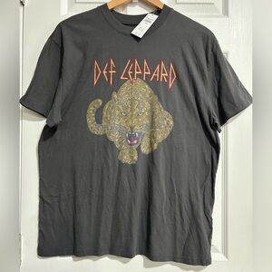 Def Leppard Graphic Tee Abercrombie & Fitch Size Men’s Small New with Tags